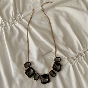 Cute gold statement necklace